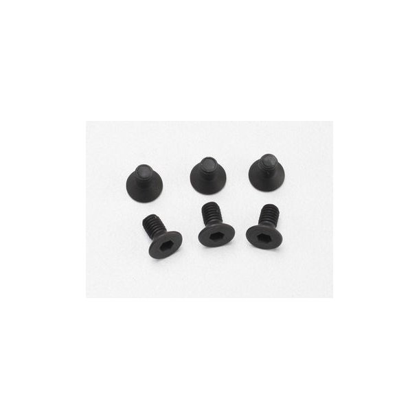 Screws M3x6mm Countersunk Hex Socket (6)