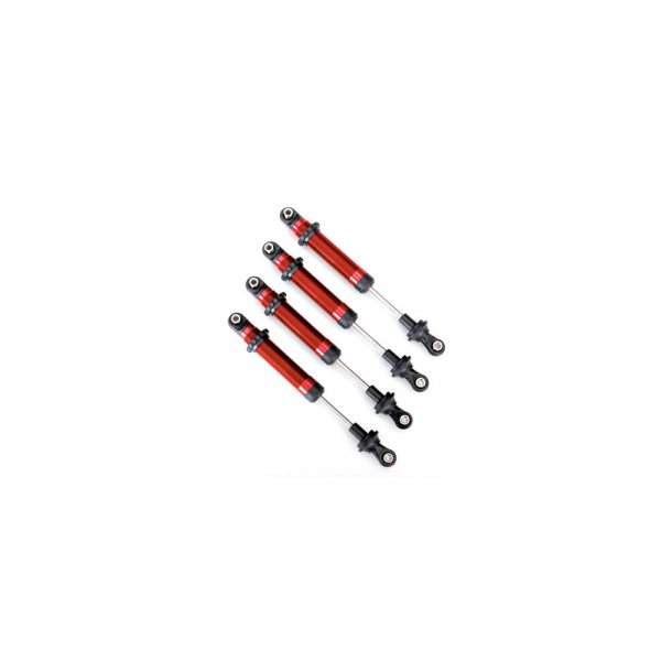 Shocks GTS Red (4) (Use with Lift Kit #8140R)  TRX-4
