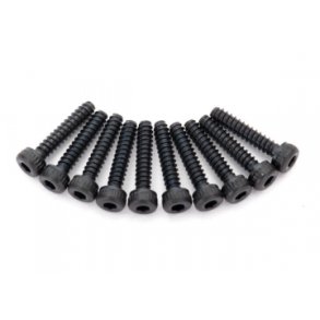 Screws 2x10mm Self-tapping Cap-head Hex Socket (10)