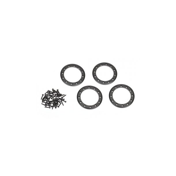 Beadlock Rings 2.2" Alu Black (4)