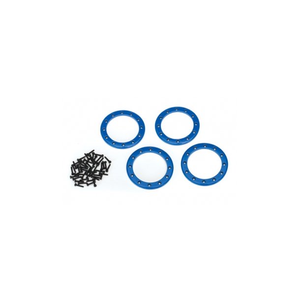 Beadlock Rings 2.2" Alu Blue (4)