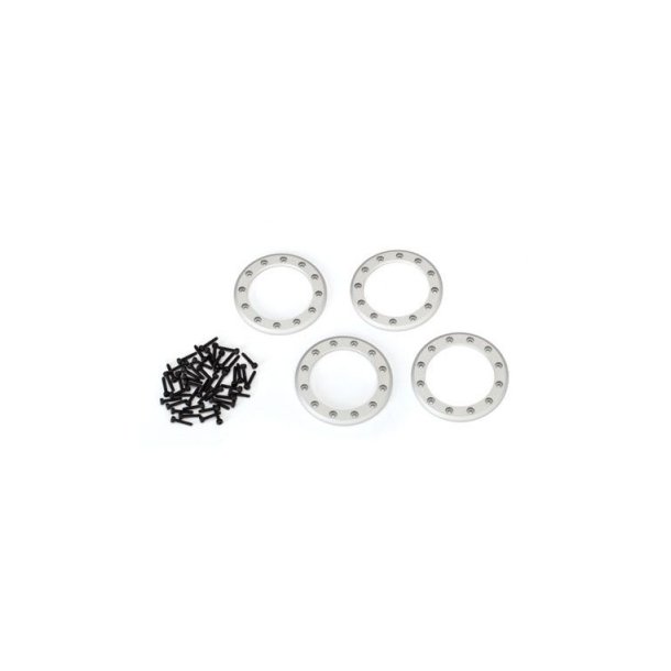 Beadlock Rings 1.9" Alu Satin (4)