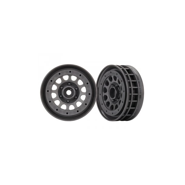 Wheels Method 105 Charcoal Grey 1.9" Beadlock (2)