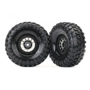 Tires & Wheels Canyon Trail/Method 105 Black Chrome 1.9