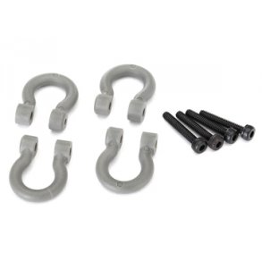 Bumper D-Rings Grey (4)  TRX-4/6