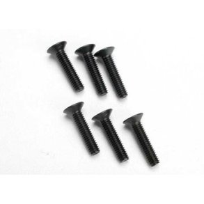 Screws M4x18mm Countersunk Hex Socket (6)