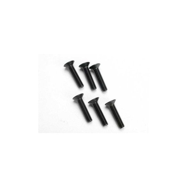 Screws M4x18mm Countersunk Hex Socket (6)