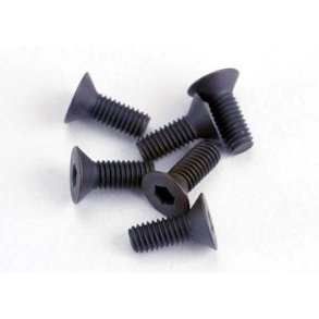 Screws M3x8mm Countersunk Hex Socket (6)