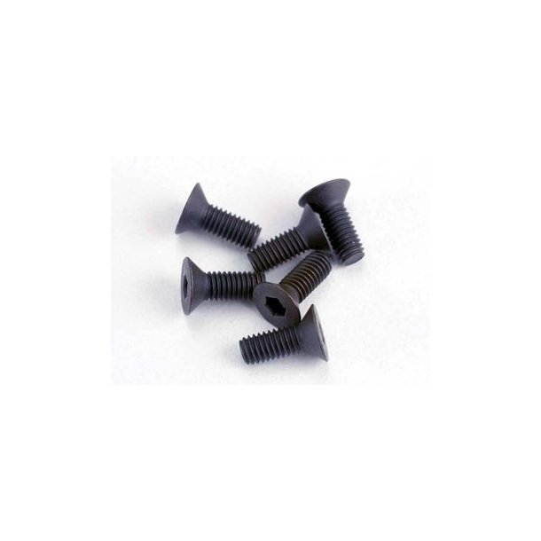 Screws M3x8mm Countersunk Hex Socket (6)