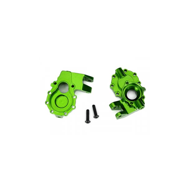 Portal Housing Inner Front Alu Green Left/Right (2)  TRX-4/6