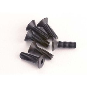 Screws M3x10mm Countersunk Hex Socket (6)
