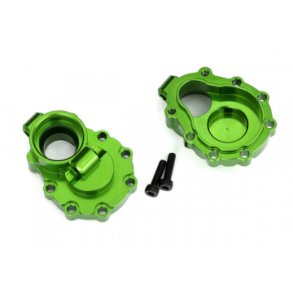 Portal Housing Inner Rear Alu Green Left/Right (2)  TRX-4/6