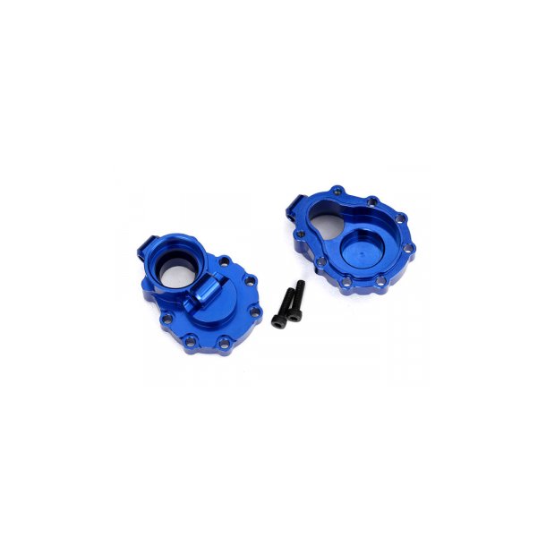 Portal Housing Inner Rear Alu Blue Left/Right (2)  TRX-4/6
