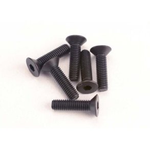 Screws M3x12mm Countersunk Hex Socket (6)