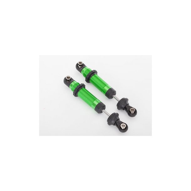 Shocks gts hard-anodized green alu assembled (2)