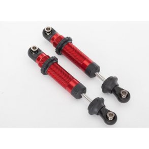 Shocks gts hard-anodized red alu assembled (2)