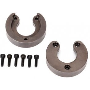 Brass Portal Weight Housings Set  TRX-4/6