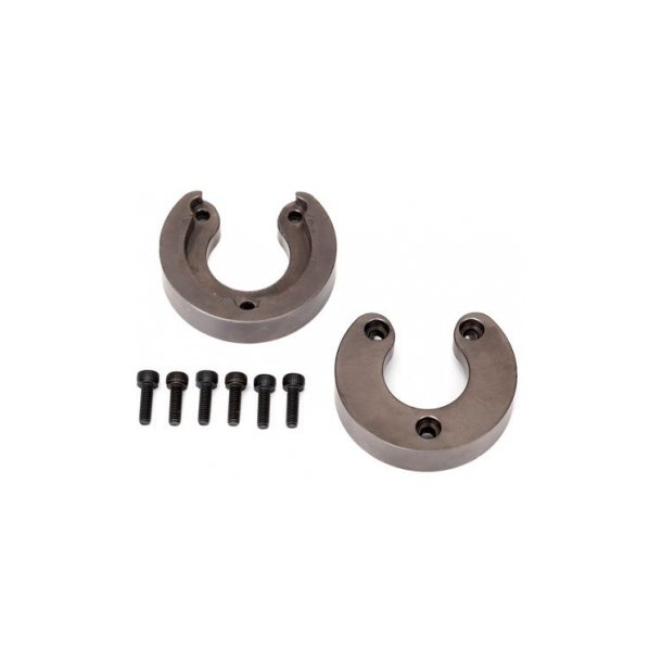 Brass Portal Weight Housings Set  TRX-4/6