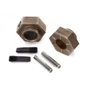Wheel Hubs 12mm Hex Steel (2)  TRX-4/6