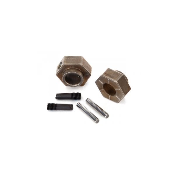 Wheel Hubs 12mm Hex Steel (2)  TRX-4/6