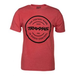 T-Shirt Red Circle Traxxas-logo XL (Premium Fit)