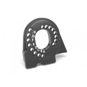Motor Mount Plate Alu Grey  TRX-4/6