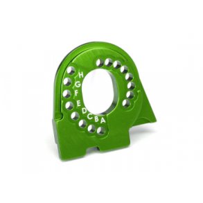 Motor Mount Plate Alu Green  TRX-4/6