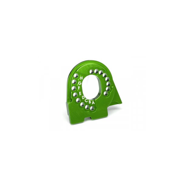 Motor Mount Plate Alu Green  TRX-4/6