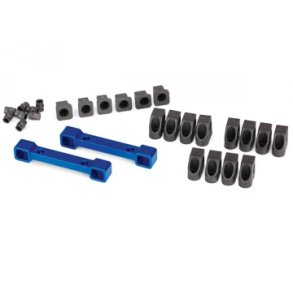 Mount Susp Arms Front and Rear Alu Blue  4-Tec