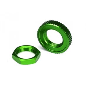 Servo Saver Nut Alu Green 4-Tec