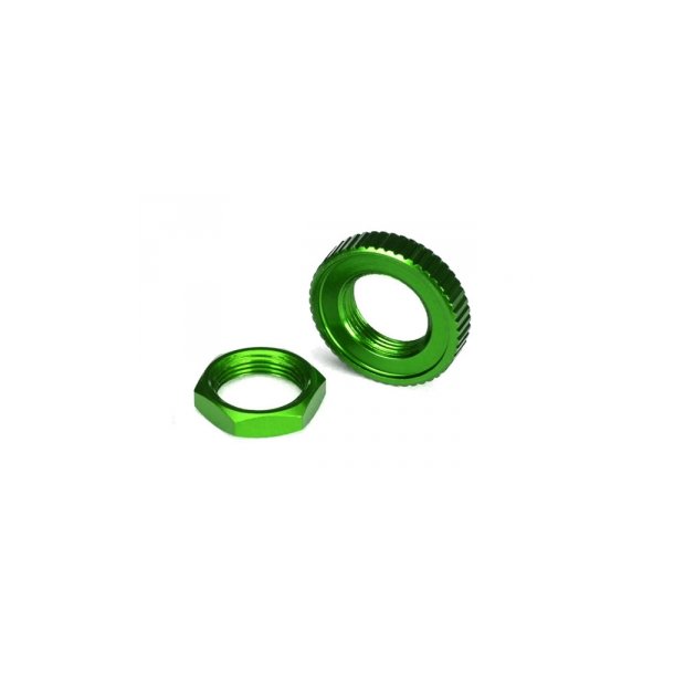Servo Saver Nut Alu Green 4-Tec