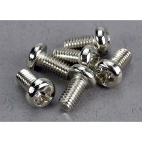 Screws M3x6mm Roundhead (6)