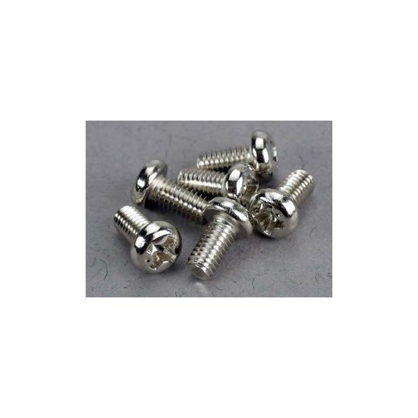 Screws M3x6mm Roundhead (6)