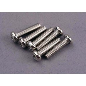 Screws M3x12mm Roundhead (6)