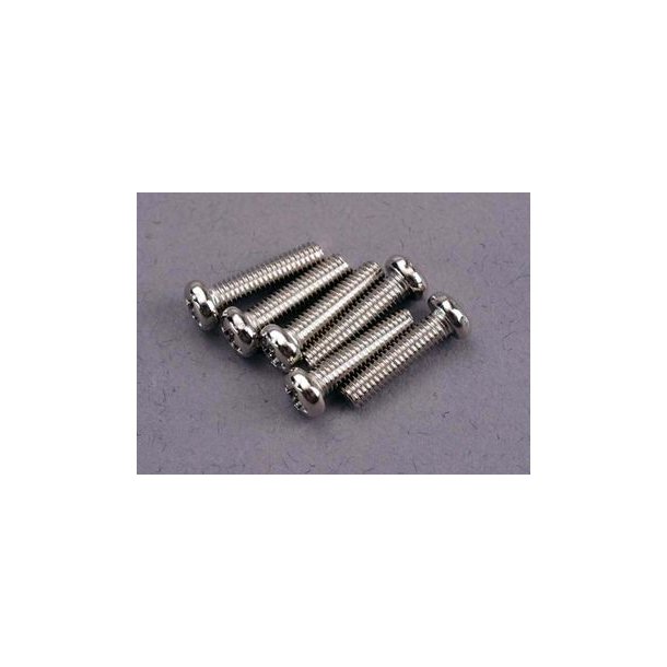 Screws M3x12mm Roundhead (6)