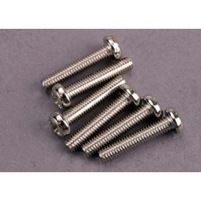 Screws M3x15mm Roundhead (6)