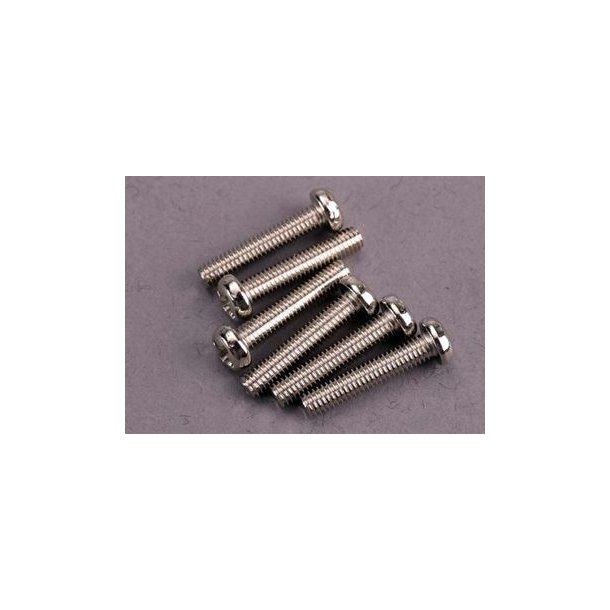 Screws M3x15mm Roundhead (6)
