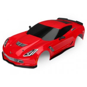 Body Chevrolet Corvette Z06 Red Painted