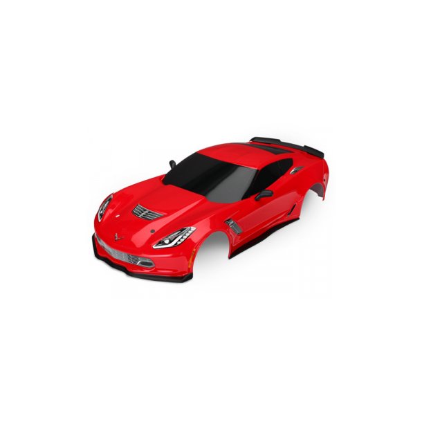 Body Chevrolet Corvette Z06 Red Painted