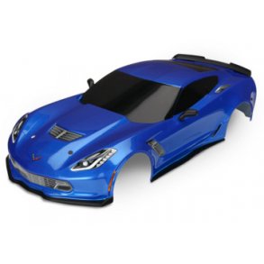 Body Chevrolet Corvette Z06 Blue Painted