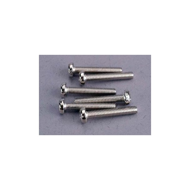 Screws M3x18mm Roundhead (6)