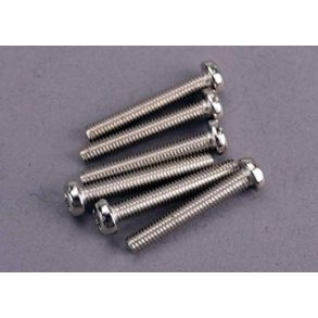 Screws M3x20mm Roundhead (6)