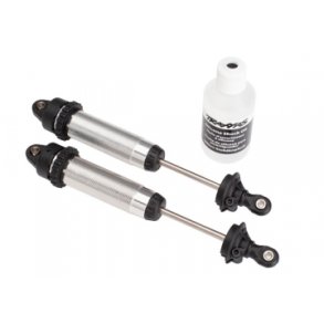 Shocks GTR 134mm Alu Silver (Threaded) (2)