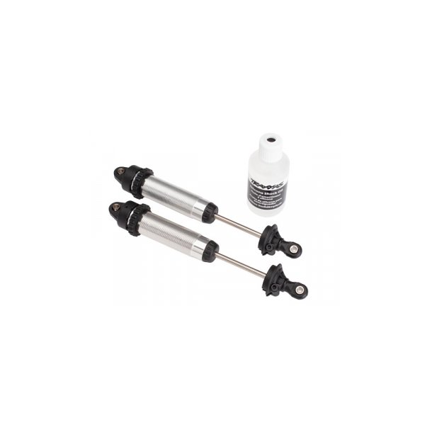 Shocks GTR 134mm Alu Silver (Threaded) (2)