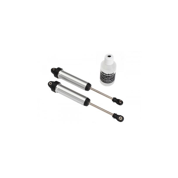 Shocks GTR 134mm Alu Silver (No Threads) (2)