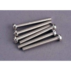 Screws M3x25mm Roundhead (6)