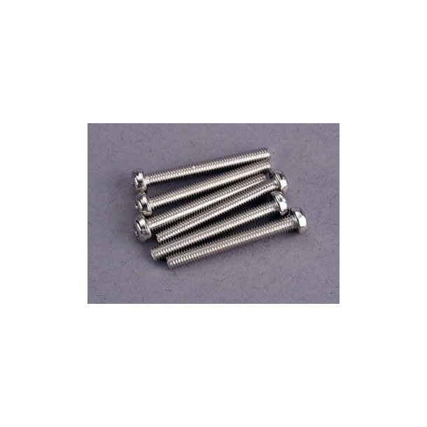 Screws M3x25mm Roundhead (6)