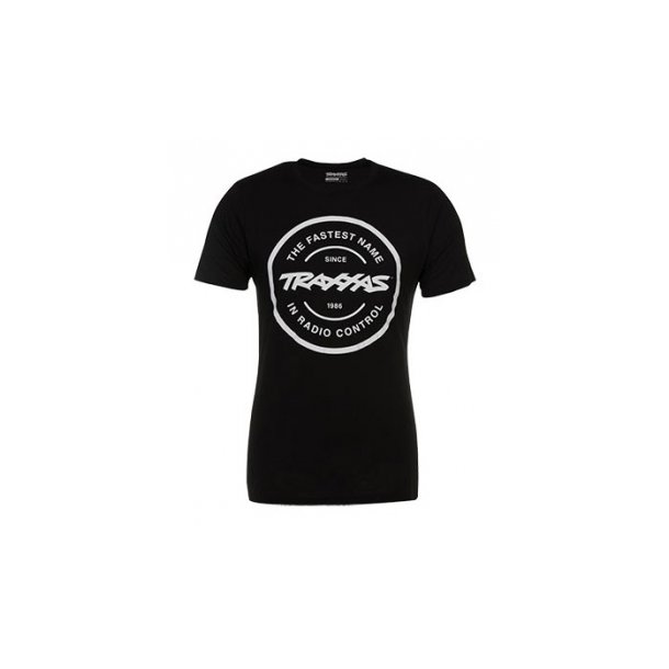 T-Shirt Black Circle Traxxas-logo L