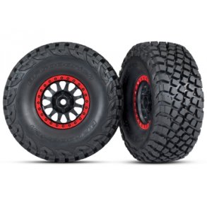 Tires & Wheels Baja KR3/Method Race Black-Red (2) UDR