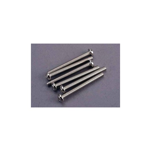 Screws M3x30mm Roundhead (6)